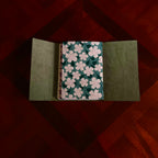 A5 Trifold Fern Green Dream Journal Top Grain