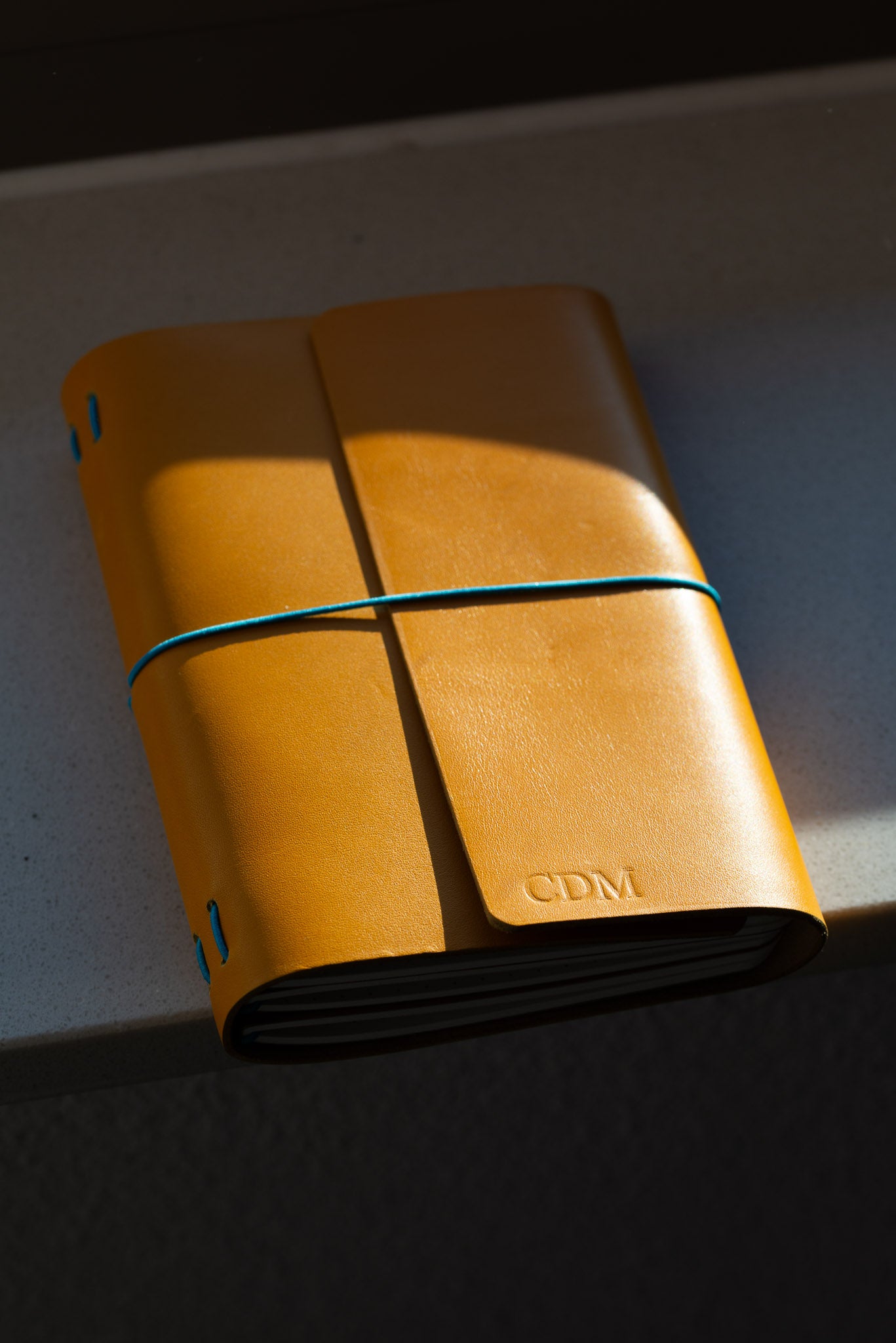A6 Trifold Dream Journal Top Grain Leather