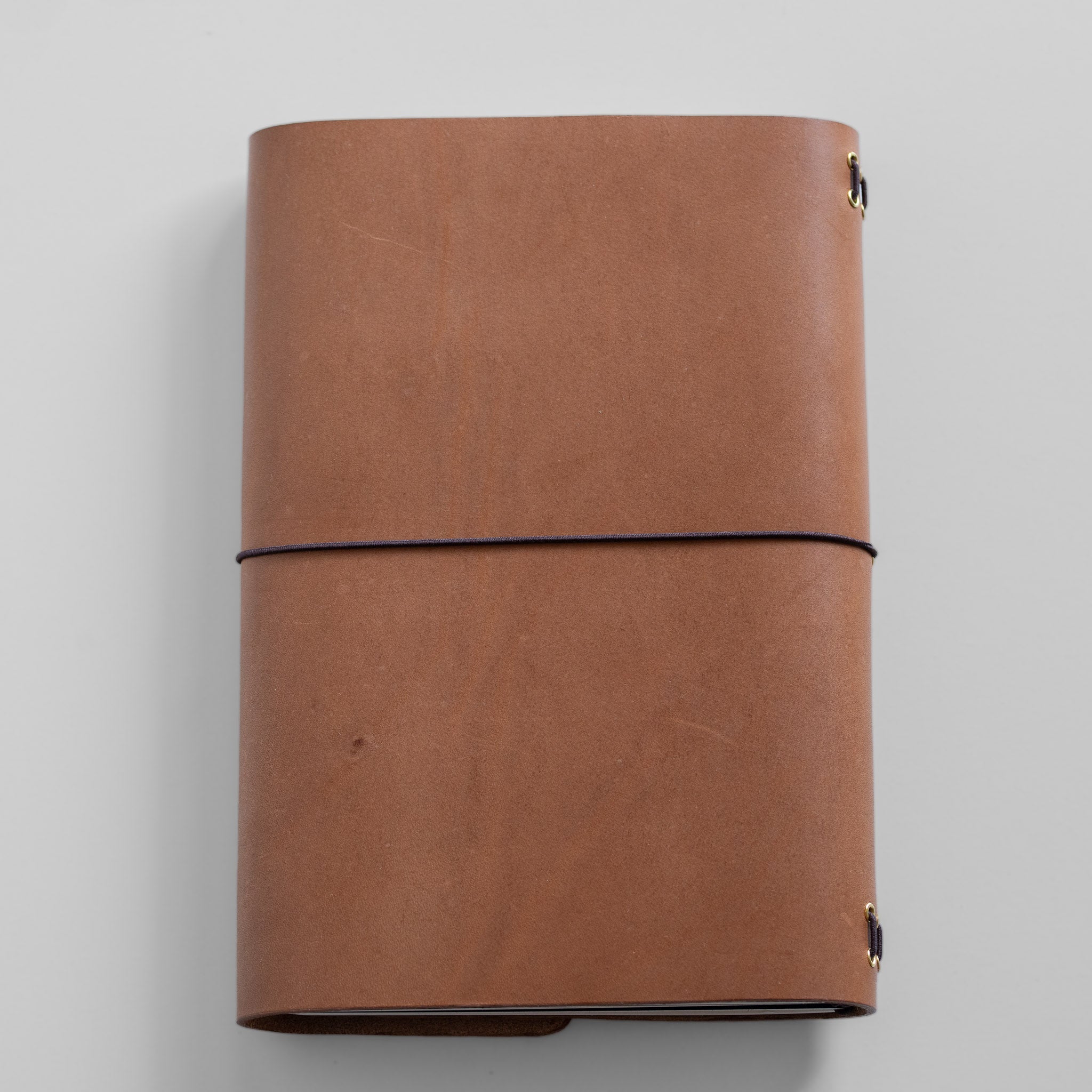 A5 Trifold Caramel Dream Journal Full Grain
